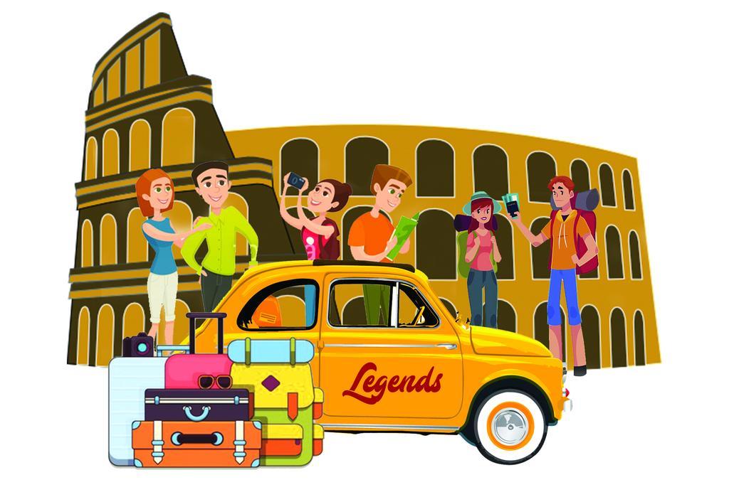 Legends Hostel Рим Екстериор снимка